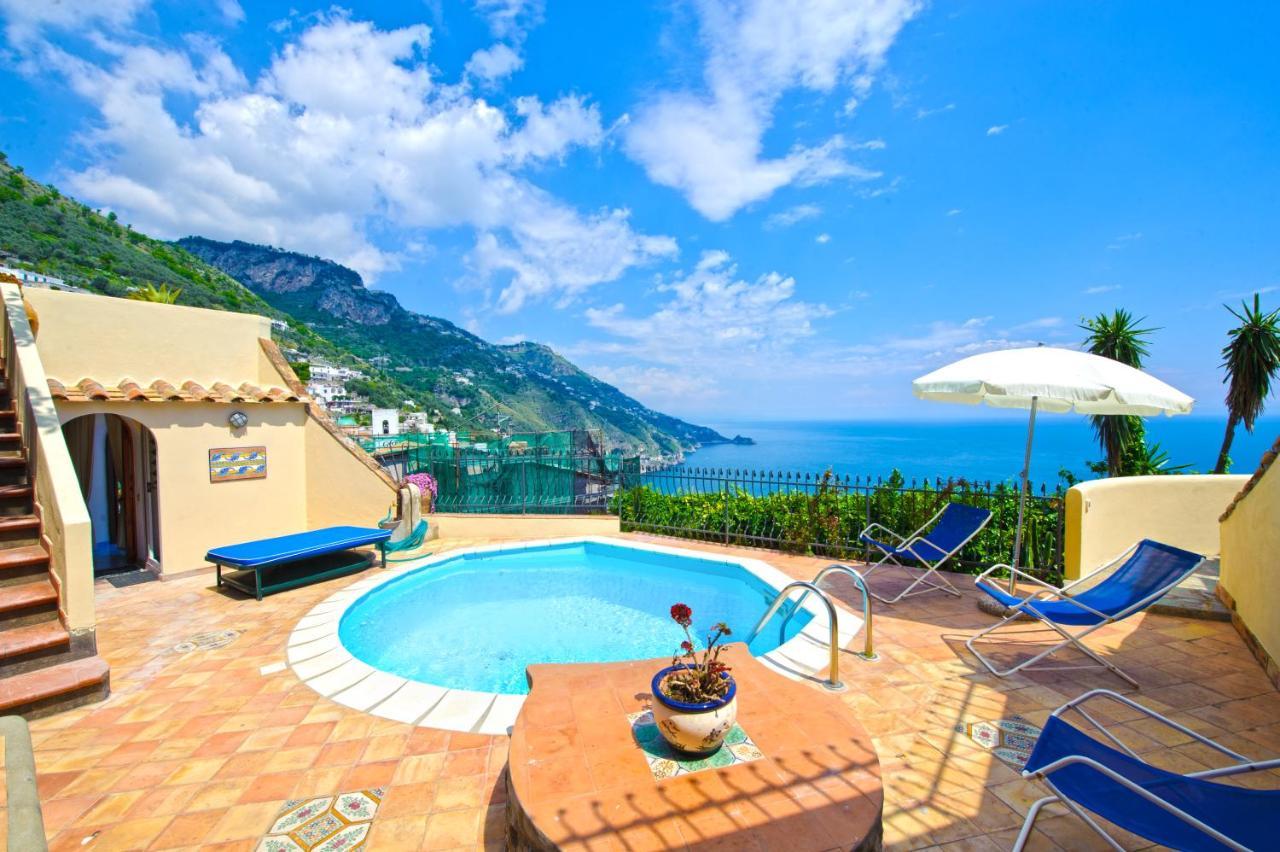 Villa Marianna Amalfi Coast - Pool Praiano Bagian luar foto