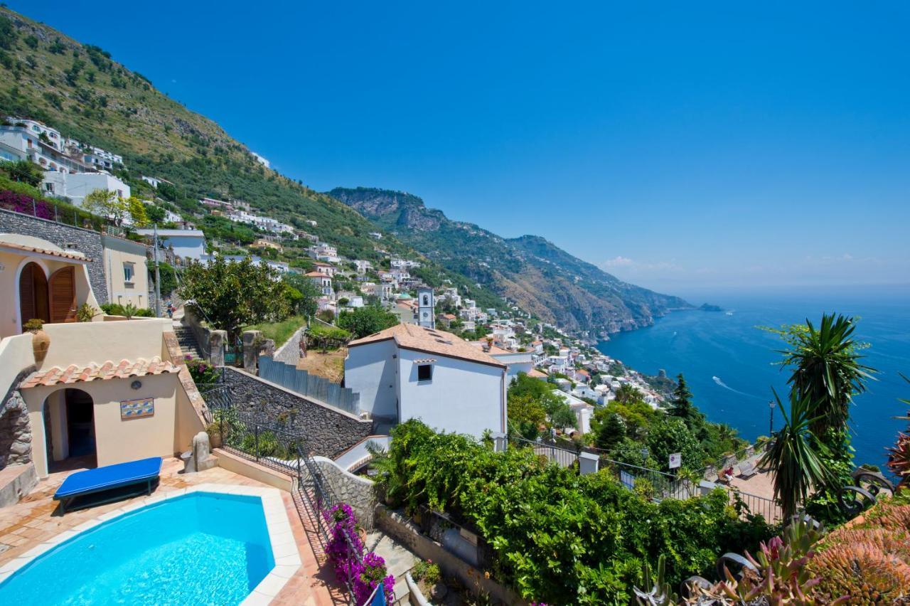 Villa Marianna Amalfi Coast - Pool Praiano Bagian luar foto
